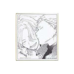 中古紙製品 中山春樹＆梶秋彦 キヅナツキ先生描き下ろしミニ色紙 「ギヴン展 -given exhib...
