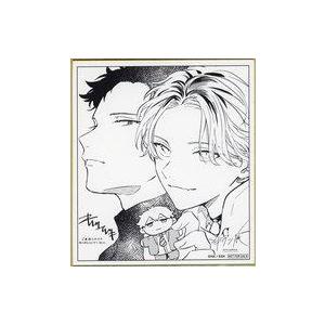 中古紙製品 八木玄純＆鹿島柊 キヅナツキ先生描き下ろしミニ色紙 「ギヴン展 -given exhib...