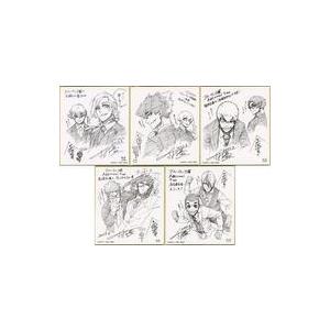 中古紙製品 集合 ミニ色紙セット(前半5会場) 「ブルーロック展」