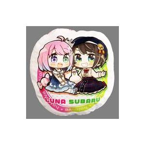 中古クッション・抱き枕・本体 大空スバル＆姫森ルーナ クッション 「バーチャルYoutuber ホロ...
