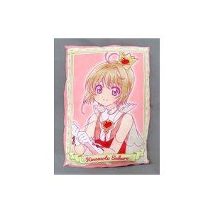 中古クッション・抱き枕・本体 木之本桜(オープニング2 さくらのバトルコスチューム) プリントクッシ...