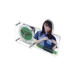 中古置き時計・壁掛け時計 渡辺梨加(欅坂46) アクリル置時計 「欅坂46 日向坂46キャンペーン ...