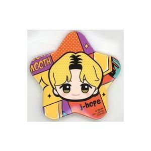 中古バッジ・ピンズ ジェイホープ(BTS/防弾少年団) Butter ちびぐるみ星型ビッグ缶バッジ 「TinyTAN」
