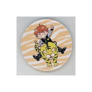 中古バッジ・ビンズ めいちゃん 缶バッジ B(虎に乗る) 「めいちゃん ONE MAN LI