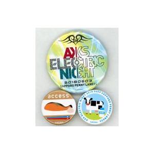 中古バッジ・ピンズ access 缶バッジ(3個セット) 「access ELECTRIC NIGH...