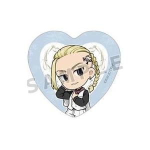 中古バッジ・ビンズ 龍宮寺堅(タキシード) 「東京リベンジャーズ 描き下ろしハート缶バッジ(ミニキャ...