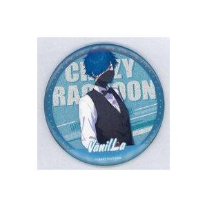 中古バッジ・ピンズ VanilLa グリッター缶バッジ 「Crazy Raccoon×GiGO コラ...
