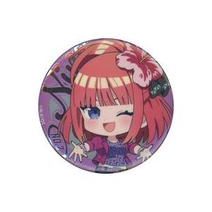 中古バッジ・ビンズ 中野二乃(ミニキャラ) 「五等分の花嫁∽ トレーディングメタリック缶バッジ -平...
