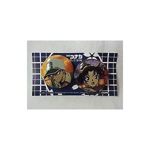 中古バッジ・ピンズ(キャラクター) 平次＆和葉 缶バッジセットB 「名探偵コナン 迷宮の十字路」