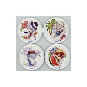 中古バッジ・ピンズ(キャラクター) QUARTET NIGHT 描き下ろしちびキャラ56mm缶バッチ...