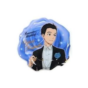 中古バッジ・ピンズ(キャラクター) 勇利 ローズソフトバッジ 「一番くじ ユーリ!!! on ICE...