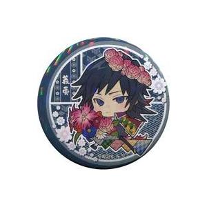 中古バッジ・ピンズ 冨岡義勇 「鬼滅の刃 トレーディングホログラム缶バッジ 誕生花ver. アニメガ...