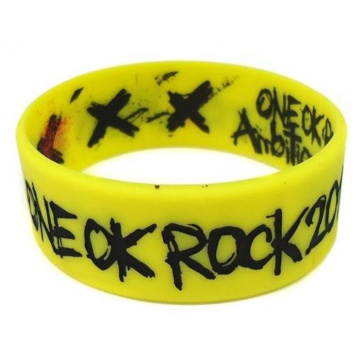 中古アクセサリー(非金属)(男性) ONE OK ROCK ラバーバンド(イエロー) 「ONE OK