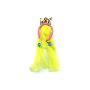 中古アクセサリー(非金属) ピーチ姫 ロングベール付きカチューシャ 「スーパーマリオ」 ユニバーサル...