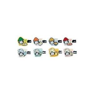 中古アクセサリー(非金属) 全8種セット 「ごリラックス トレーディング前髪クリップ」