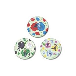 中古バッジ・ビンズ 夜桜家 Botania 缶バッジ3個セット 「夜桜さんちの大作戦」