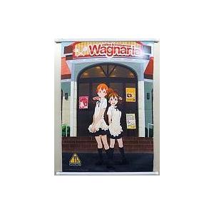 中古タペストリー 種島ぽぷら＆伊波まひる 描き下ろしアニメ柄B2タペストリー 「WORKING!!」...