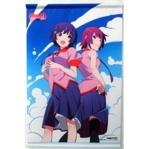 中古ポスター・タペストリー 戦場ヶ原ひたぎ＆羽川翼 描き下ろしB2タペストリー 「Blu-ray/D...