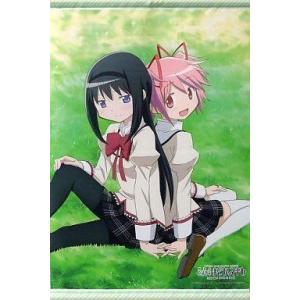 中古ポスター・タペストリー まどか＆ほむら 描きおろしB2布製タペストリー 「Blu-ray 劇場版...