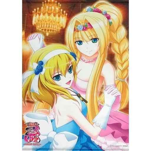 中古タペストリー 足利ヨシテル＆大友ソウリン 描き下ろしB2タペストリー 「PS Vitaソフト 戦...