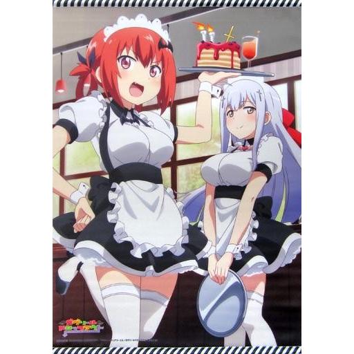 中古タペストリー サターニャ＆ラフィエル 描き下ろしB2タペストリー 「Blu-ray/DVD ガヴ...