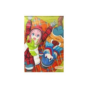 中古タペストリー 各務原なでしこ＆志摩リン 描き下ろしB2タペストリー 「PS4/Switch