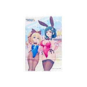 中古タペストリー モルフォ＆オウカ 描き下ろしB2タペストリー 「PS5/Switchソフト 蒼き雷...