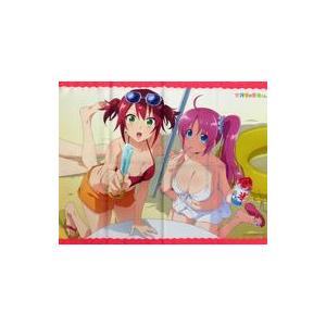 中古タペストリー(大型) 早乙女あてな＆戦咲きりや アニメ描き下ろしイラスト使用B2タペストリー 「...