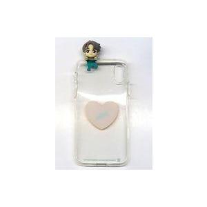 中古携帯ジャケット・カバー ジミン(BTS/防弾少年団) BTS iPhoneX ケース 背面スケルトンハート
