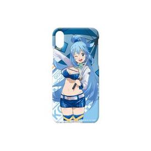 中古携帯ジャケット・カバー アクア レースクイーンver. 描き下ろしイラスト iPhoneケース(対象機種/iPhoneX/XS) 「こ