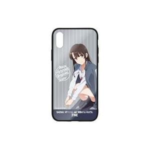 中古携帯ジャケット・カバー 加藤恵 ジャージver. 強化ガラスiPhoneケース/X・Xs共用 「...