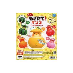 中古紙製品 ガチャ台紙 「もぎたてインコ マスコットボールチェーン」