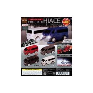 中古紙製品 ガチャ台紙 「正規ライセンス プルバックハイエース」