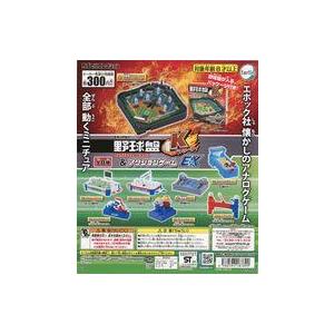 中古ガチャ台紙 エポック社 野球盤