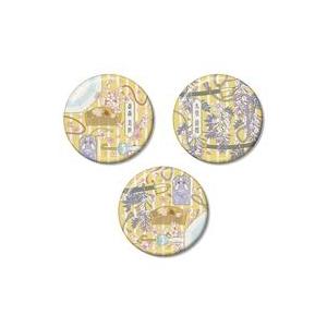 中古バッジ・ビンズ 斎森美世＆久堂清霞(モチーフ柄) 缶バッジ3個セット 「わたしの幸せな結婚」