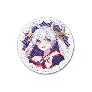 中古バッジ・ビンズ E.月見ヤチヨ レザーバッジ 「Netflix映画 超かぐや姫!」