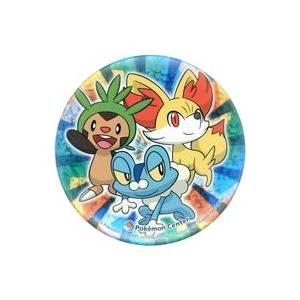 バッジピンズ ハリマロン＆フォッコ＆ケロマツ ビッグ缶バッジ