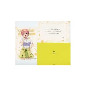 中古キャラカード 中野一花 メッセージイラストカード 「五等分の花嫁展 MESSAGE in 池袋サ...