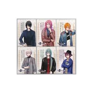 中古キャラカード 全6種セット メッセージ入りオリジナルブロマイド 「白と黒の