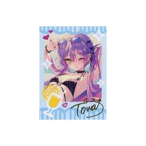 中古キャラカード 常闇トワ 箔押し複製サイン入り rurudo描き下ろし チェキ風ブロマイドカー