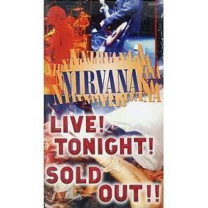 中古洋楽 VHS ニルヴァーナ/ライヴ!トゥナイト!ソールド・アウト!!