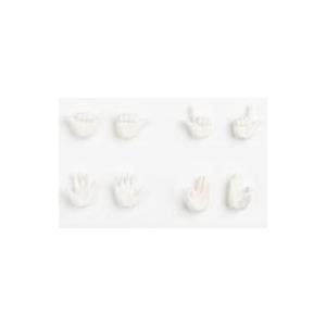 新品ドールアクセサリー PICCODO BODY8 PLUS専用 交換用手首セットB(ピュアホワイテ...