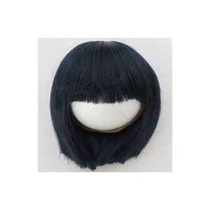 中古ドールアクセサリー 8-8.5インチ用 ウィッグ(ボブカット/ダークブルー)