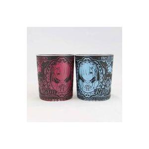 中古マグカップ・湯のみ レム＆ラム ペアオールドグラスセット 「Re：ゼロから始める異世界生活」