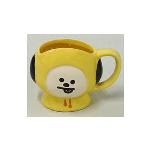 中古マグカップ・湯のみ CHIMMY(ジミン) ダイカットマグカップ 「BT21 CAFE 〜GLE...