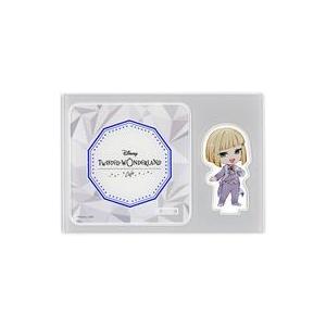 中古コースター ルーク・ハント アクリルスタンドコースター＜ポムフィオーレ寮＞ 「ディズニー ツイステ