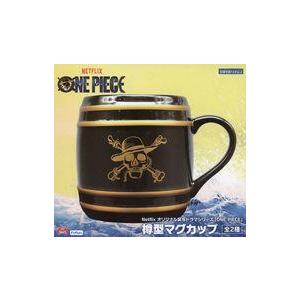 中古マグカップ・湯のみ ブラック 樽型マグカップ 「ワンピース(Netflix)」