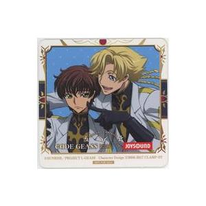 中古コースター 枢木スザク＆ジノ・ヴァインベルグ オリジナルコースター 「コードギアス 反逆のルルー...