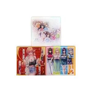 中古コースター 集合 オリジナル76mmアクリルコースター3枚セット 「CD あざらしそふと コンプ...