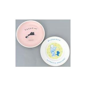 【キヨくじ】B賞プレート（皿）ピンク 2枚セット 皿 キヨ猫 プレート2枚セット ピンク 「キヨ15周年くじ」 B賞 - 最安値